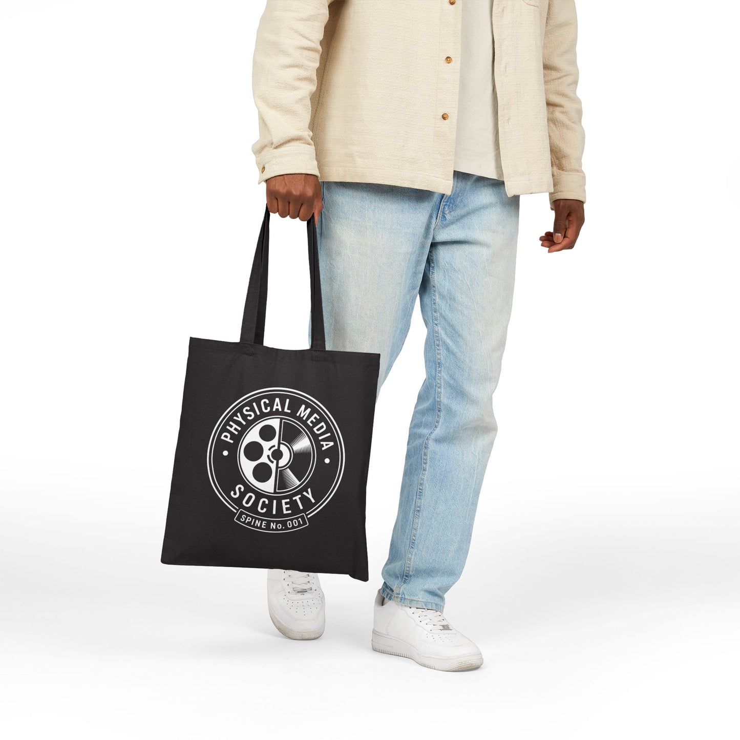 PHYSICAL MEDIA SOCIETY - Canvas Tote Bag
