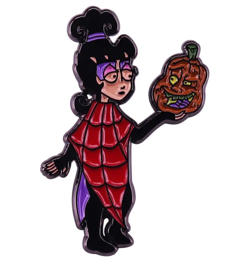 Lydia Deetz Enamel Pin – Beetlejuice Pumpkin Collectible