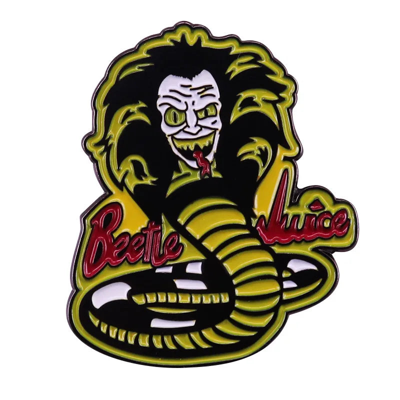 Beetlejuice Enamel Pin – Sandworm Movie Collectible