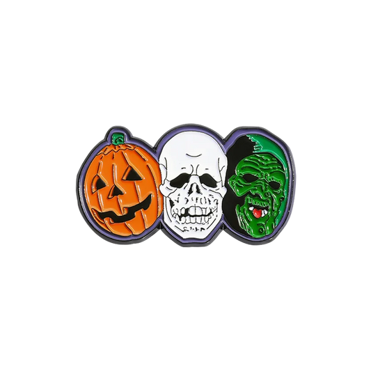 Halloween Monsters Enamel Pin – Horror Collectible