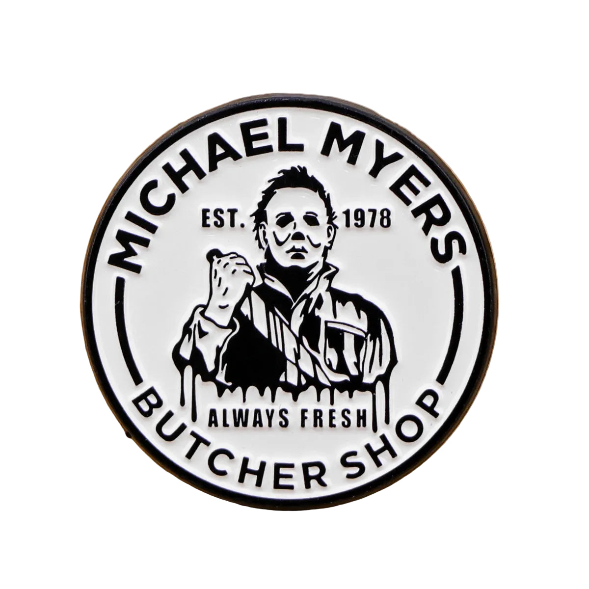 Michael Myers Enamel Pin – Halloween Horror Collectible