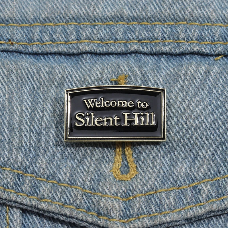 Silent Hill Enamel Pin – Horror Game Collectible