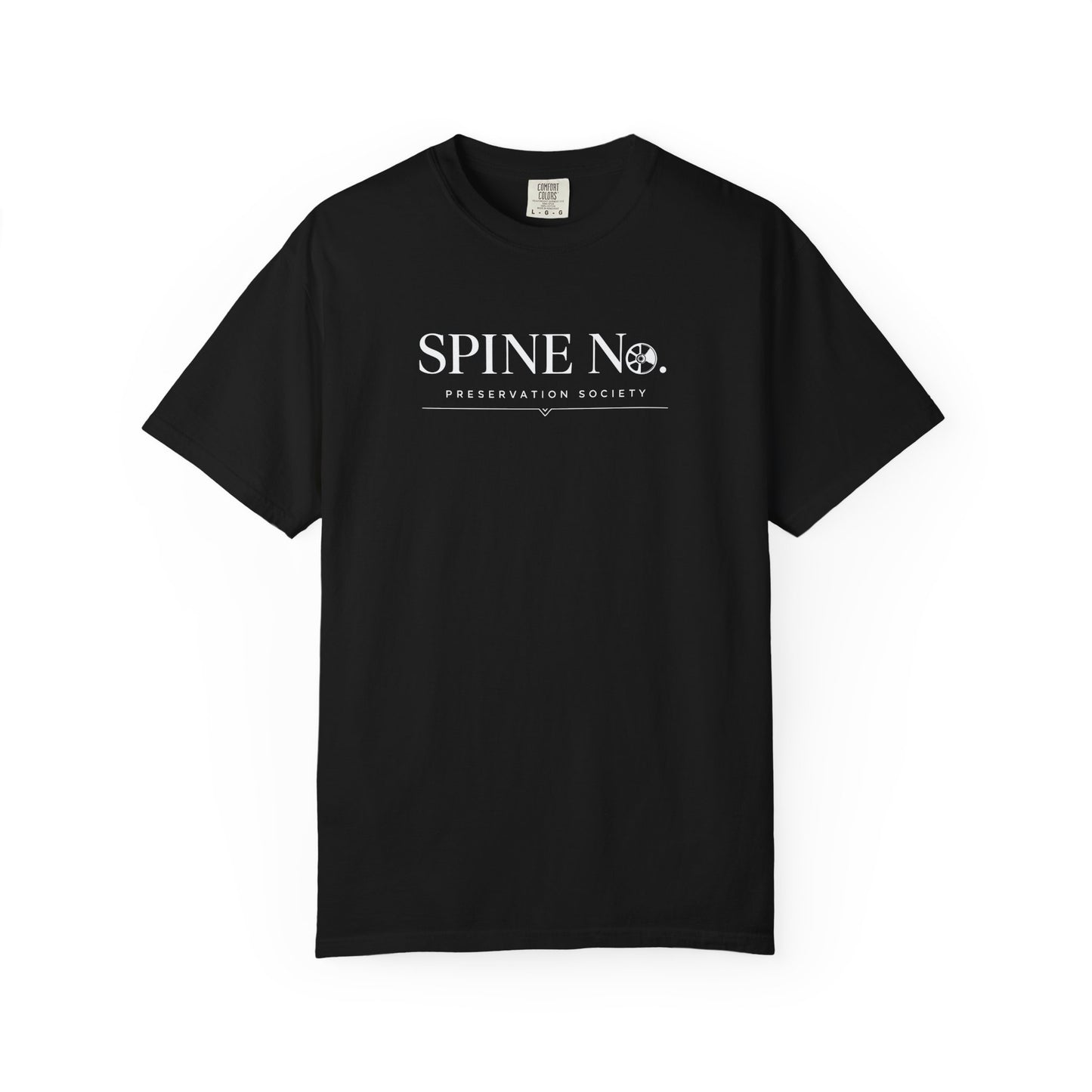 SPINE No. — REEL-TO-DISC Logo T-Shirt