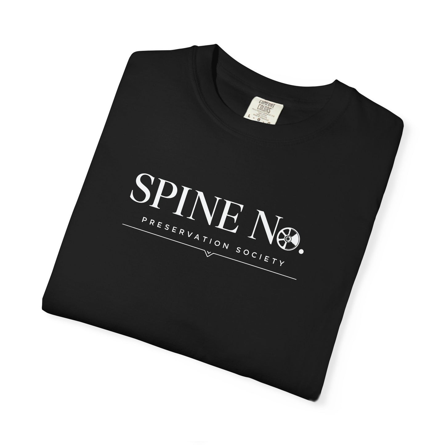 SPINE No. — REEL-TO-DISC Logo T-Shirt