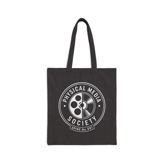 PHYSICAL MEDIA SOCIETY - Canvas Tote Bag
