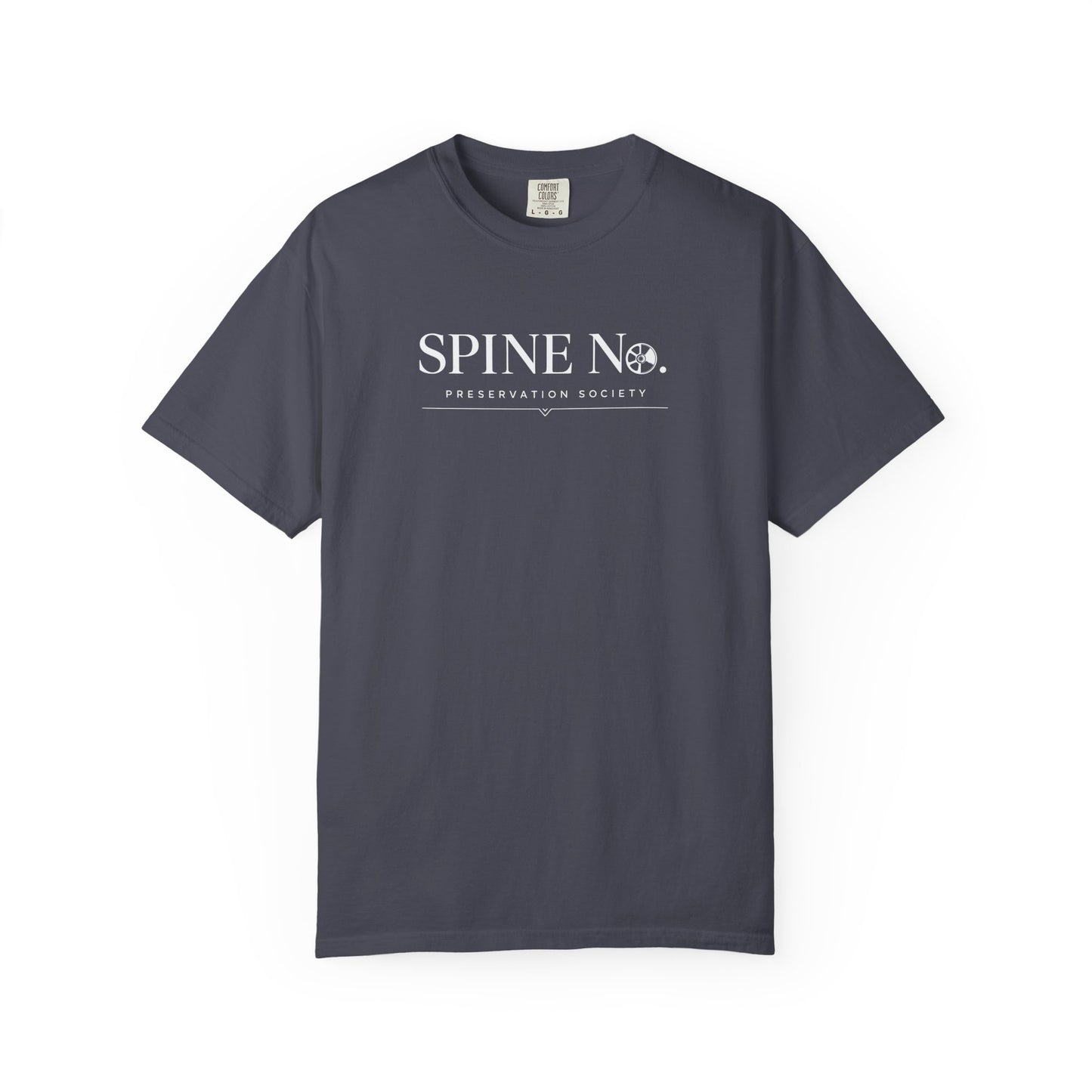 SPINE No. — REEL-TO-DISC Logo T-Shirt