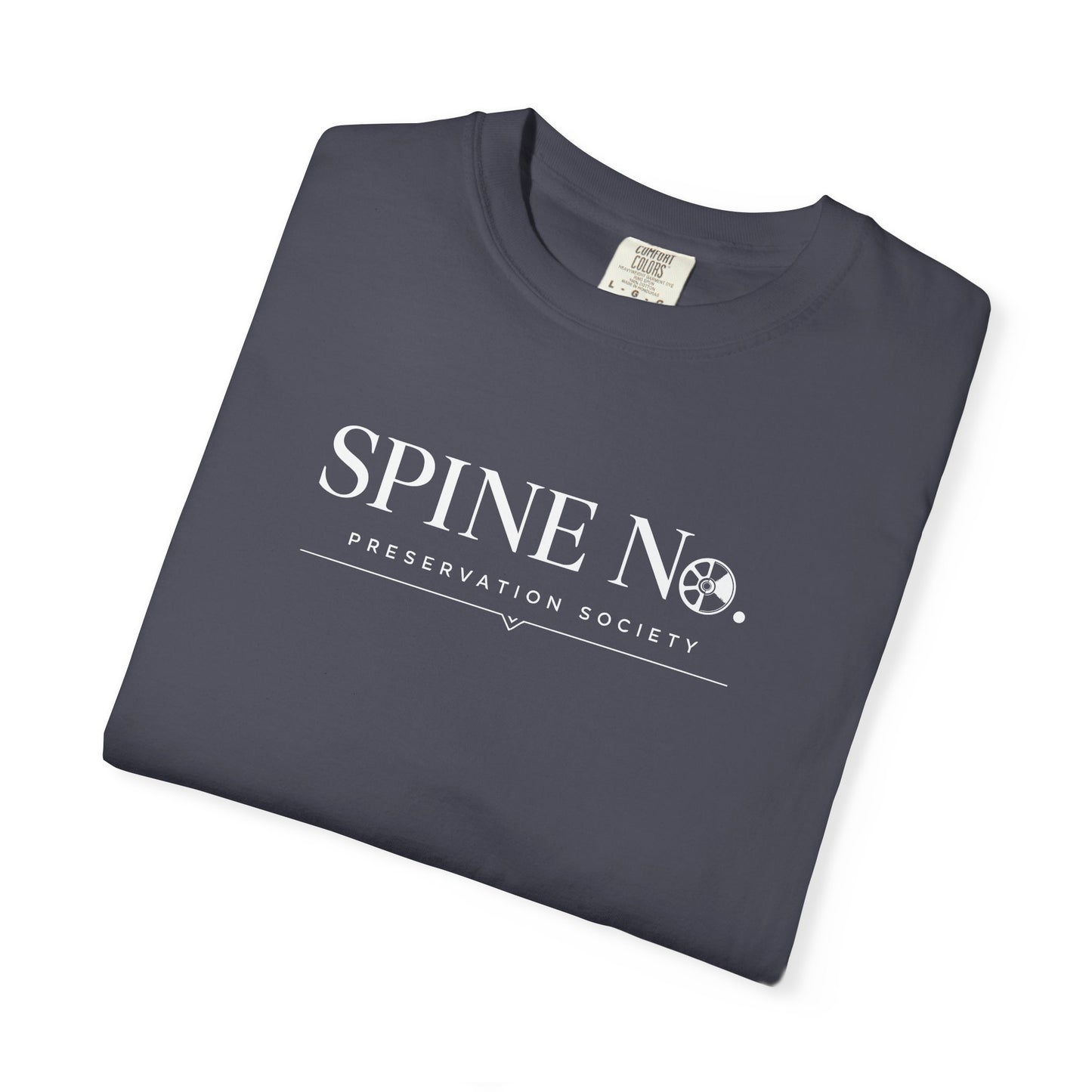 SPINE No. — REEL-TO-DISC Logo T-Shirt