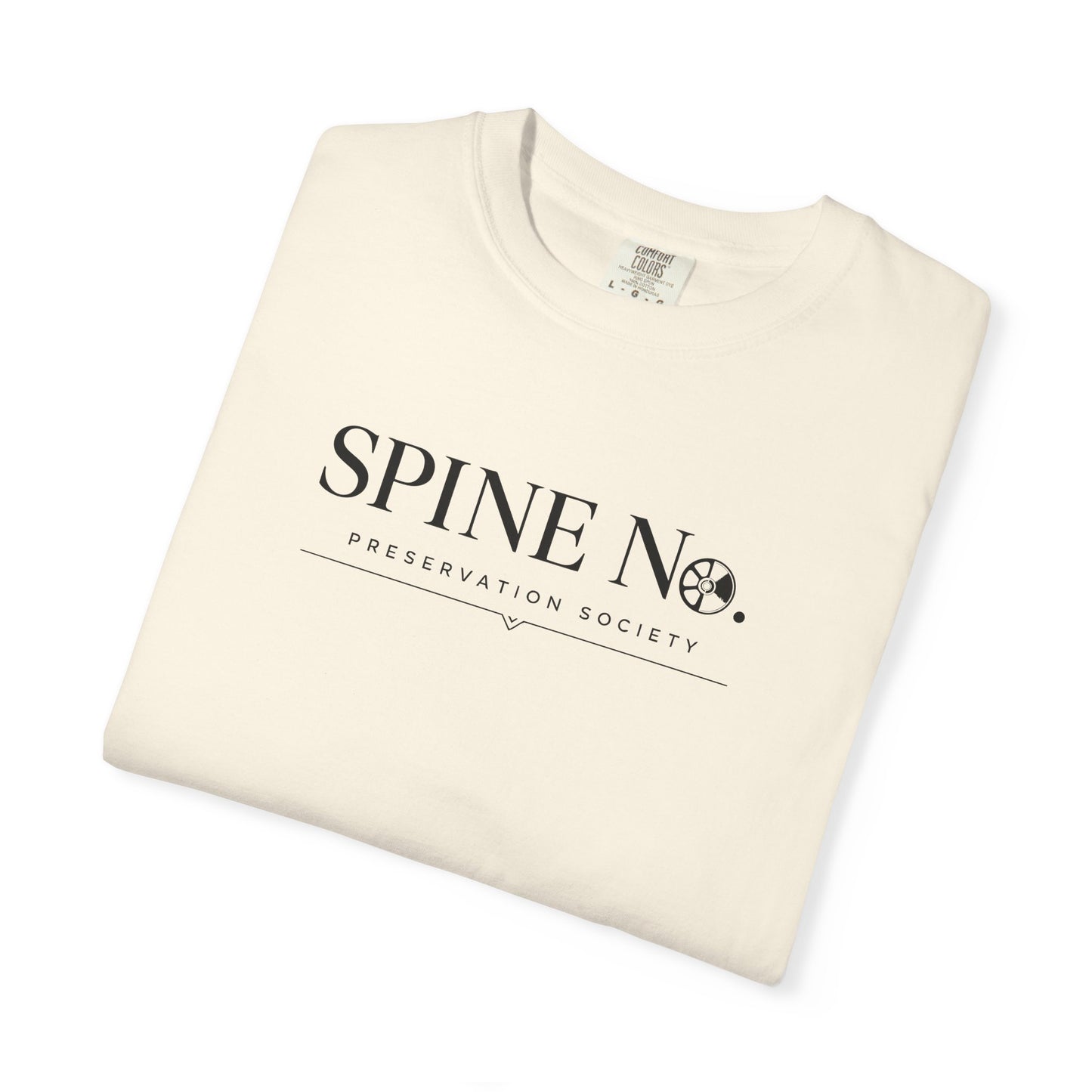 SPINE No. — REEL-TO-DISC Logo T-Shirt