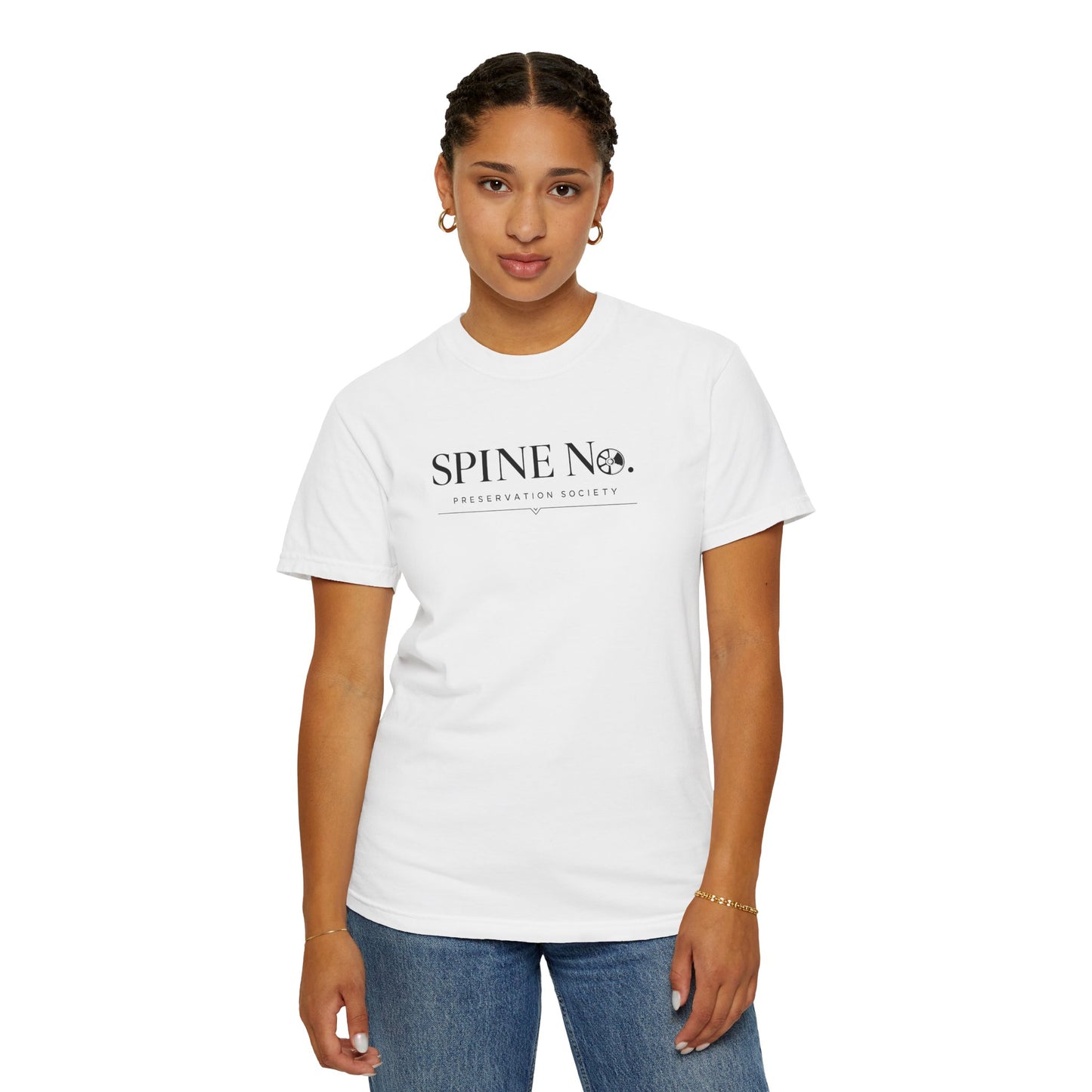 SPINE No. — REEL-TO-DISC Logo T-Shirt