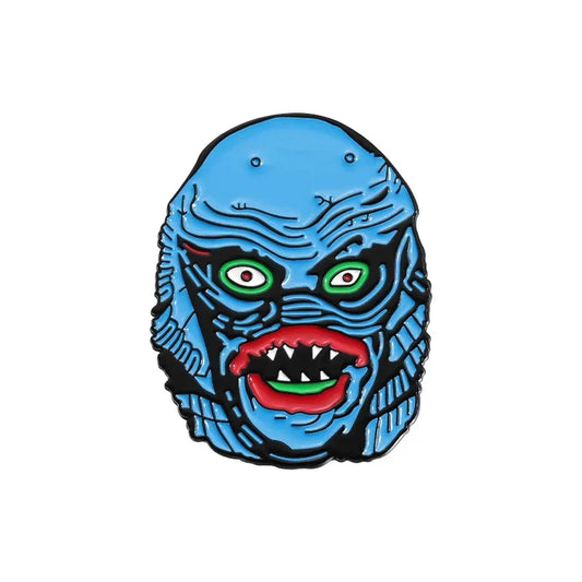 Creature from the Black Lagoon Enamel Pin – Horror Collectible