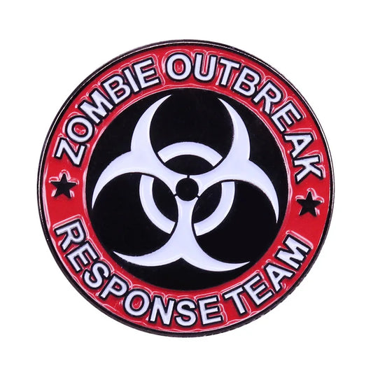 Resident Evil Enamel Pin – Zombie Outbreak Badge