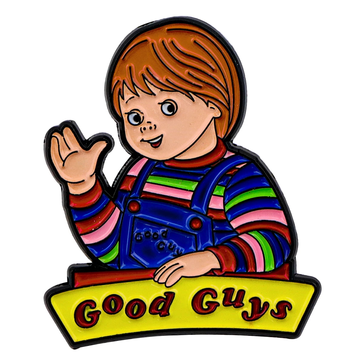 Chucky Enamel Pin – Child's Play Horror Collectible