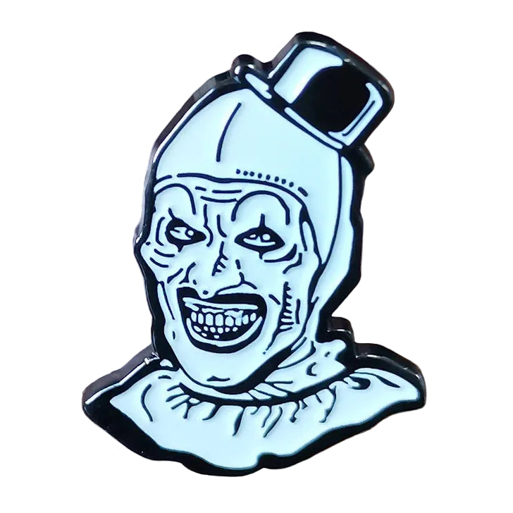 Art the Clown Enamel Pin – Terrifier Horror Collectible