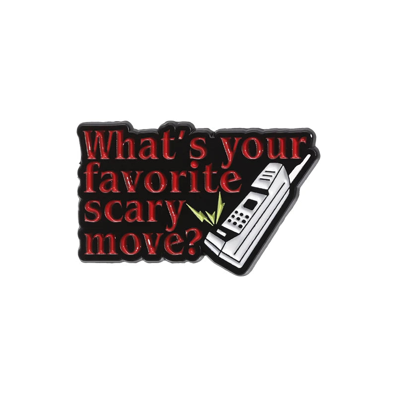 Scream Enamel Pin – Favorite Scary Movie Collectible