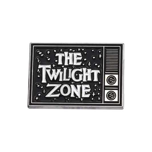 The Twilight Zone Enamel Pin – Retro TV Collectible