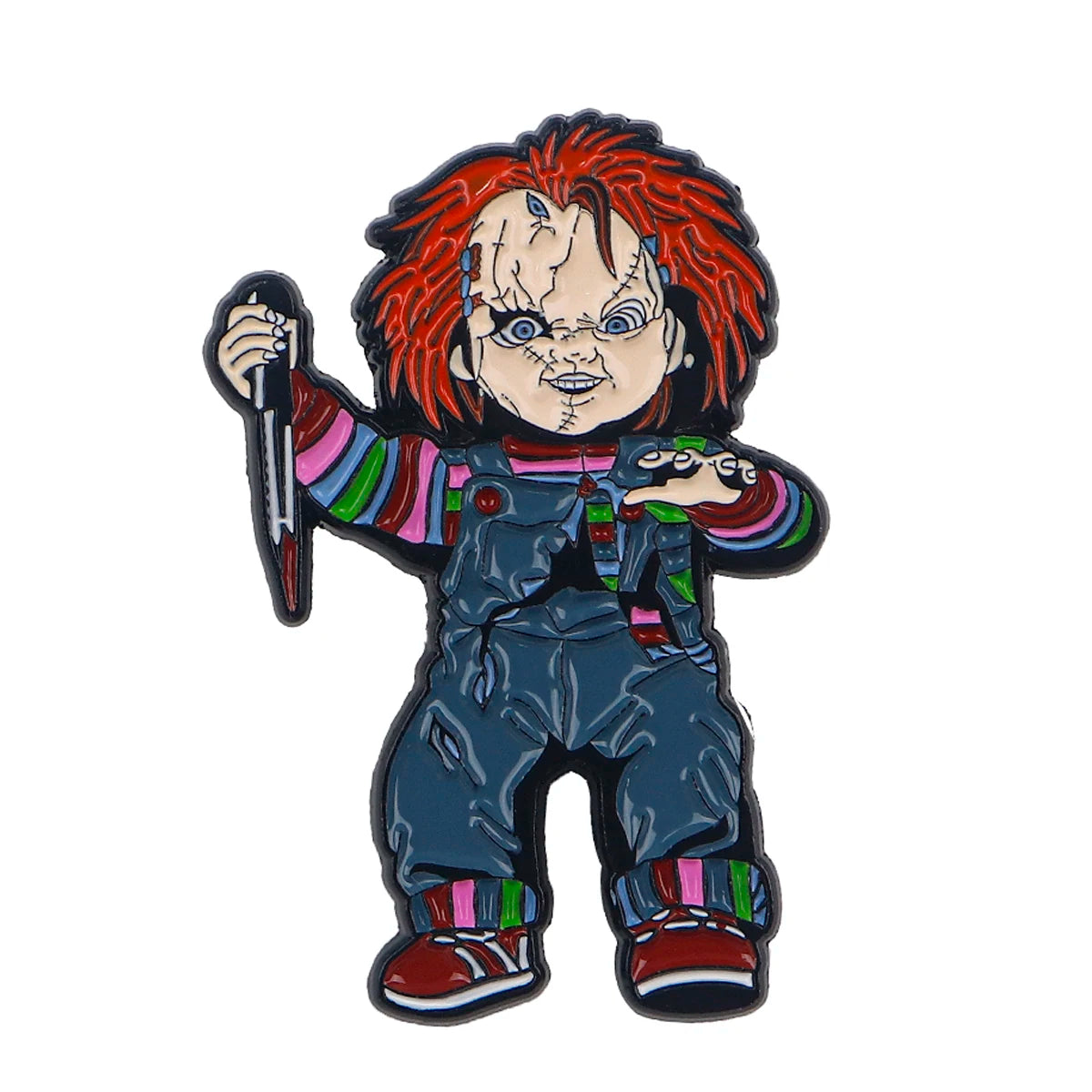 Chucky Enamel Pin – Child's Play Horror Collectible