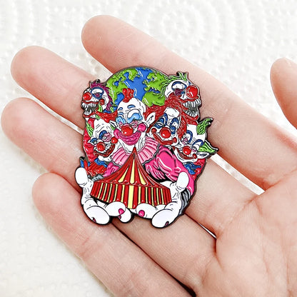 Killer Klowns From Outer Space Enamel Pin – Horror Movie Collectible